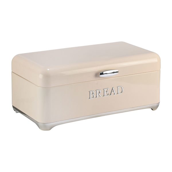 ESTIA ΨΩΜΙΕΡΑ EPOQUE ΜΕΤΑΛΛΙΚΗ 42.5x25.3x18cm ΚΡΕΜ