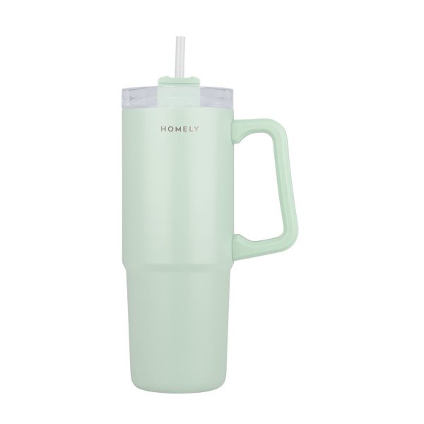 ΘΕΡΜΟΣ STRAW TUMBLER 900ml SEAFOAM