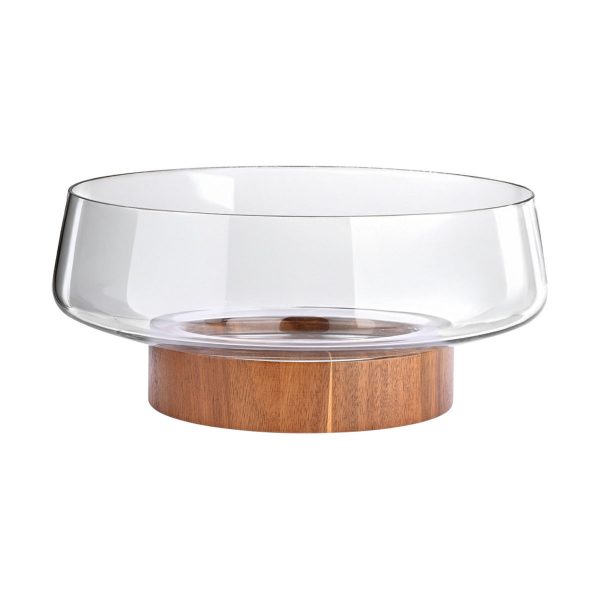 ESTIA ΣΑΛΑΤΙΕΡΑ ALLURE ΜΕ ΞΥΛΙΝΗ ΒΑΣΗ 26CM