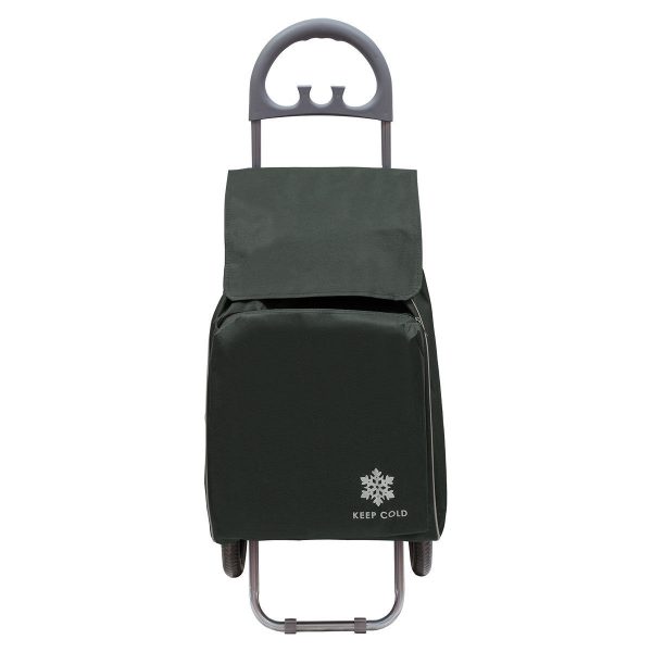 ΚΑΡΟΤΣΙ ΛΑΙΚΗΣ ECOMAX ΥΦΑΣΜΑΤΙΝΟ 40lt ΓΚΡΙ