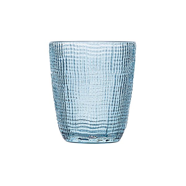 ESTIA ΠΟΤΗΡΙ ΝΕΡΟΥ ΧΑΜΗΛΟ ΓΥΑΛΙΝΟ ROCHE 310ml ΜΠΛΕ