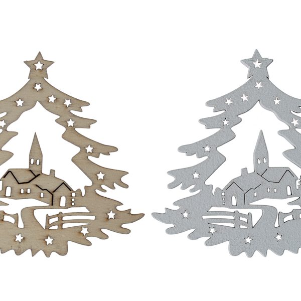 ΧΡΙΣΤΟΥΓΕΝΝΙΑΤΙΚΟ ΔΕΝΤΡΟ ΤΡΥΠΙΤΟ ΓΙΑ ΝΤΕΚΟΡ ΜΙΞ ΚΑΦΕ ΑΣΠΡΑ