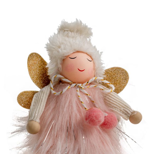 ΑΓΓΕΛΑΚΙ ΡΟΖ ΜΕ ΠΟΥΠΟΥΛΕΝΙΟ ΣΚΟΥΦΙ 5Χ5Χ10,5ΕΚ