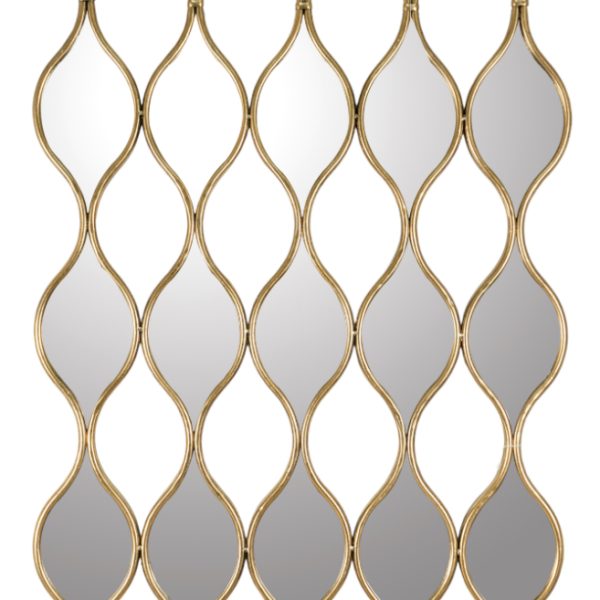 ΜΕΤΑΛΛΙΚΟΣ ΚΑΘΡΕΠΤΗΣ ΧΡΥΣΟΣ , 74,5Χ2,5Χ102ΕΚ