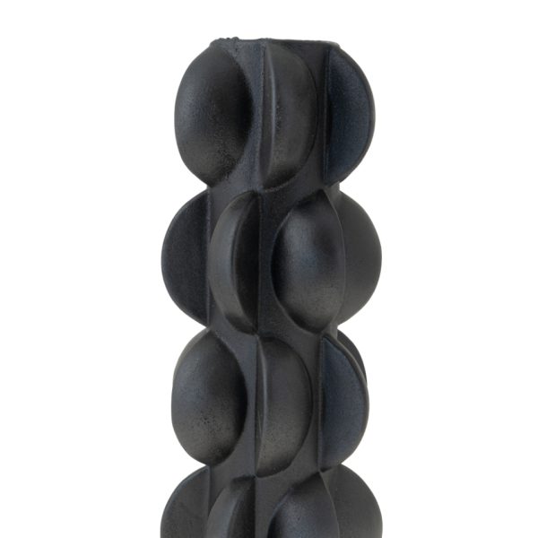 ΔΙΑΚΟΣΜΗΤΙΚΟ ΚΕΡΑΜΙΚΟ ΒΑΖΟ ΜΑΥΡΟ ΜΑΤ ΕΞΟΓΚΩΜΑΤΑ.15,5Χ15,5Χ38,5ΕΚ