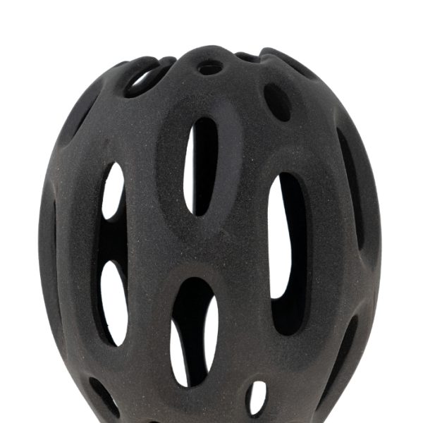 ΔΙΑΚΟΣΜΗΤΙΚΟ ΒΑΖΟ ΚΕΡΑΜΙΚΟ ΜΑΤ ΓΚΡΙ ΜΕ ΤΡΥΠΕΣ 23Χ23Χ30ΕΚ