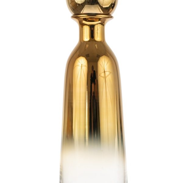 ΦΥΣΙΤΗ ΓΥΑΛΙΝΗ ΧΕΙΡΟΠΟΙΗΤΗ ΚΑΡΑΦΑ 2/3 ΧΡΥΣΗ ΚΑΙ ΚΑΠΑΚΙ ΧΡΥΣΟ 12,5Χ42,5ΕΚ