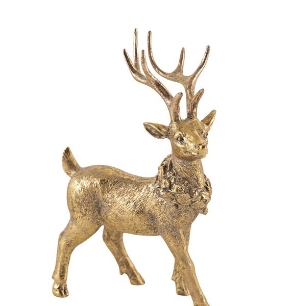 ΧΡΙΣΤΟΥΓΕΝΝΙΑΤΙΚΟΣ ΠΟΛΥΕΣΤΕΡΙΚΟΣ ΤΑΡΑΝΔΟΣ ΟΡΘΙΟΣ  ΧΡΥΣΟΣ 16Χ9Χ24ΕΚ