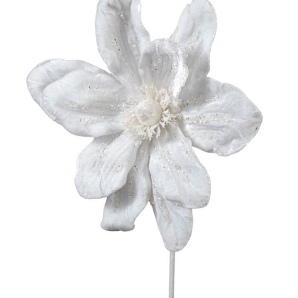 ΧΡΙΣΤΟΥΓΕΝΝΙΑΤΙΚΟ ΛΟΥΛΟΥΔΙ ΒΕΛΟΥΔΙΝΟ  ΛΕΥΚΟ 25X50ΕΚ