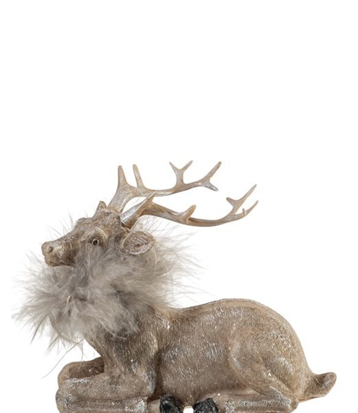 ΧΡΙΣΤΟΥΓΕΝΙΑΤΙΚΟΣ ΠΟΛΥΕΣΤΕΡΙΚΟΣ ΤΑΡΑΝΔΟΣ ΚΑΦΕ ΜΕ ΠΟΥΠΟΥΛΟ 14Χ6Χ13ΕΚ