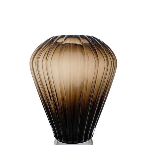 ΧΕΙΡΟΠΟΗΤΟ ΒΑΖΟ ΑΠΌ ΦΥΣΙΤΟ ΓΥΑΛΙ ΚΑΦΕ 22,5Χ30ΕΚ