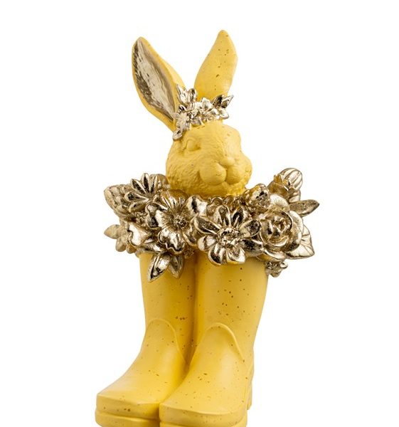 ΠΟΛΥΕΣΤΕΡΙΚΗ ΜΠΟΤΑ ΜΕ ΛΑΓΟ ΛΕΥΚΗ ΚΙΤΡΙΝΗ 10,5Χ10,5Χ19ΕΚ