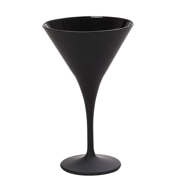 DIS. MAYA BLACK ΠΟΤΗΡΙ MARTINI ''ΚΩΝΙΚΟ'' ΜΑΥΡΟ MAT 250CC 10,5Χ17,5ΕΚ
