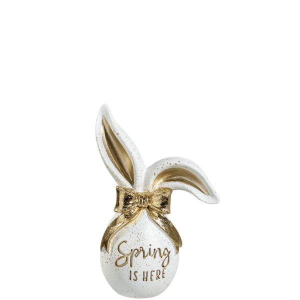 ΠΟΛΥΕΣΤΕΡΙΚΟ ΑΥΓΟ ΛΕΥΚΟ ΧΡΥΣΟ ΜΕ ΑΥΤΙΑ 8,4Χ5,3Χ13ΕΚ