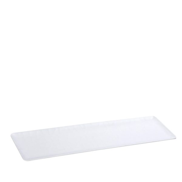 WHITE ΔΙΣΚΟΣ ΜΠΟΥΦΕ GN2/4 53Χ16,2ΕΚ WAVY MATTE ΜΕΛΑΜΙΝΗΣ
