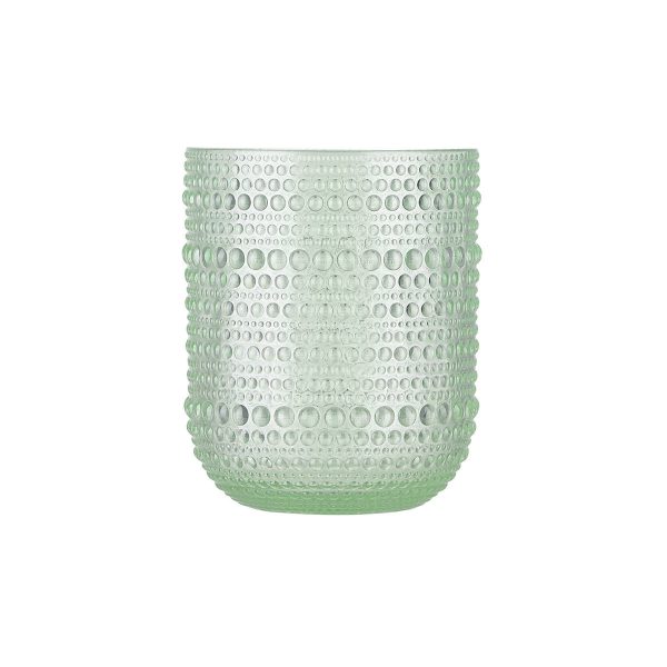 ESTIA ΠΟΤΗΡΙ ΝΕΡΟΥ ΧΑΜΗΛΟ DOTS ΓΥΑΛΙΝΟ 273ml ΠΡΑΣΙΝΟ