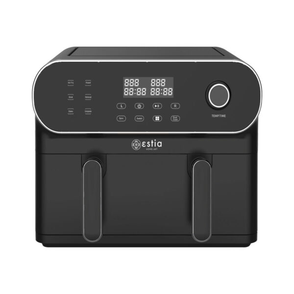 ESTIA ΦΡΙΤΕΖΑ ΑΕΡΟΣ DUO FRY 1700W 11L ΜΕ ΠΡΟΕΤΟΙΜΑΣΙΑ 2 ΔΙΑΦΟΡΕΤΙΚΩΝ ΓΕΥΜΑΤΩΝ