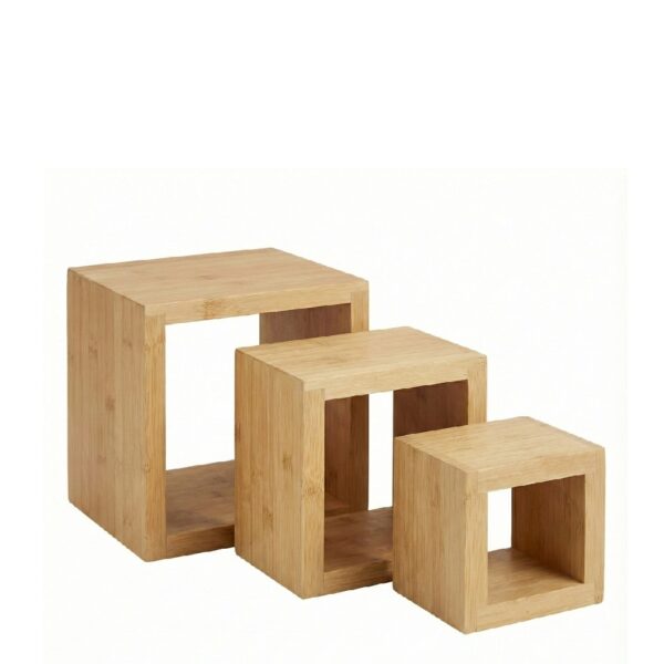 ΣΤΑΝΤ ΚΥΒΟΣ ΣΕΤ/3 BAMBOO 2CM THICK. 13-18-23EK.