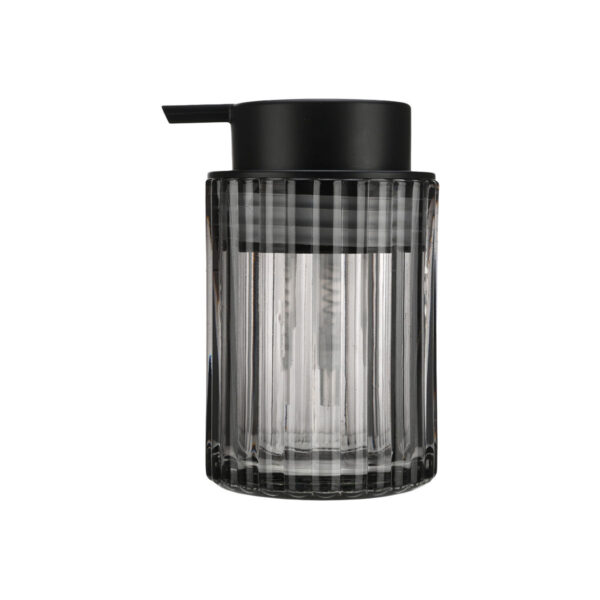 ESTIA ΑΝΤΛΙΑ ΣΑΠΟΥΝΙΟΥ ALIVIO ΓΥΑΛΙΝΗ ΑΝΑΓΛΥΦΗ 300ml 7.8x12.5cm ΜΑΥΡΗ