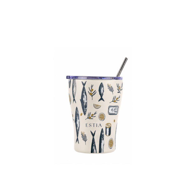 ESTIA ΘΕΡΜΟΣ COFFEE MUG SAVE THE AEGEAN 350ml SALT LIFE