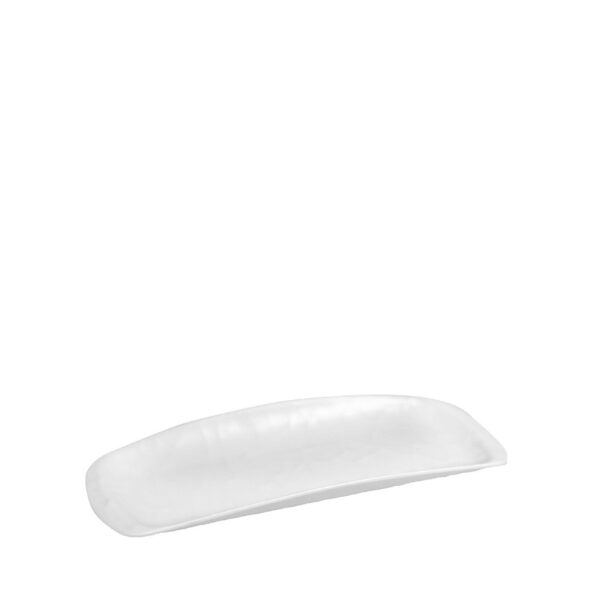 WHITE ΓΟΝΔΟΛΑ ΟΡΘ. 21Χ8,5ΕΚ WAVY MATTE ΜΕΛΑΜΙΝΗΣ  (smA)