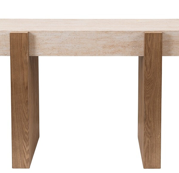 ΚΟΝΣΟΛΑ MDF ΜΕ ΠΕΤΡΑ 120Χ40Χ80ΧΕΚ