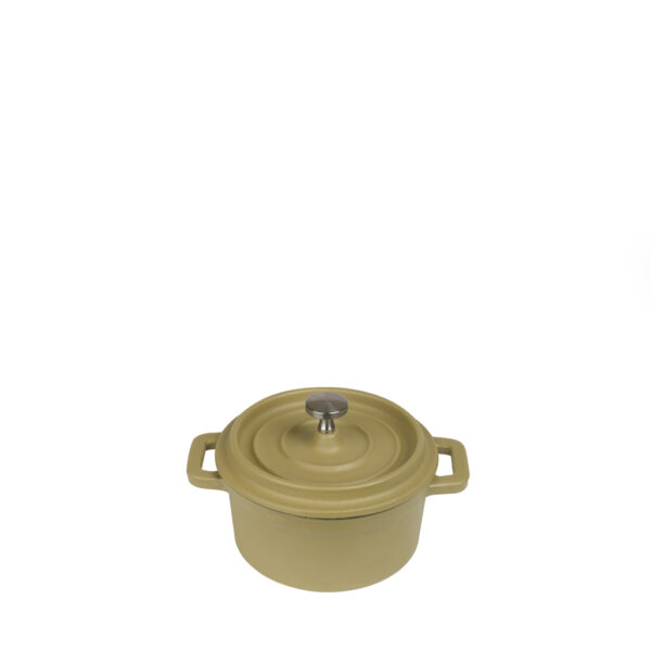 VOLCANO ΚΑΤΣΑΡΟΛΑΚΙ CAST-IRON ΧΑΚΙ ΜΕ ENAMEL 250ML 10ΕΚ.